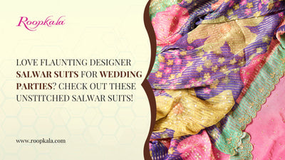 Love Flaunting Designer Salwar Suits for Wedding Parties? Check Out These Unstitched Salwar Suits!
