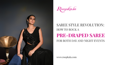 Saree Style Revolution: How to Rock a Pre-Draped Saree for Both Day and Night Events