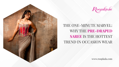 The One-Minute Marvel: Why the Pre-Draped Saree Is the Hottest Trend in Occasion Wear