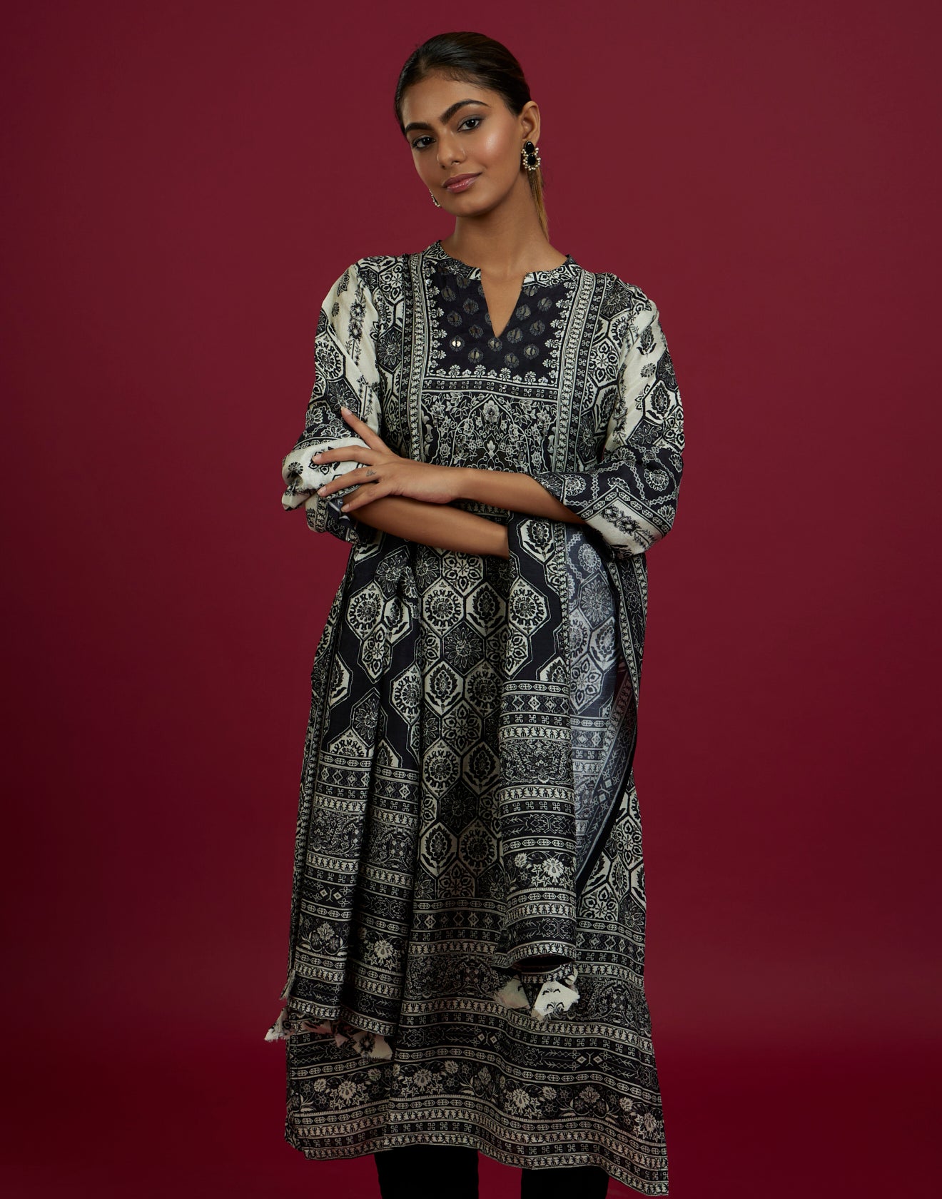 festive wear kurta sets for women