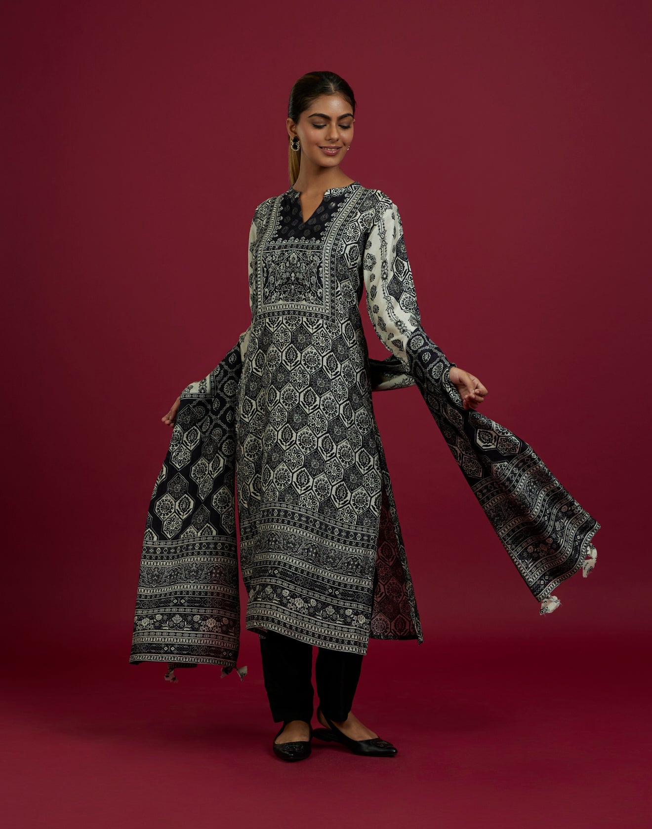 festive wear kurta sets for women