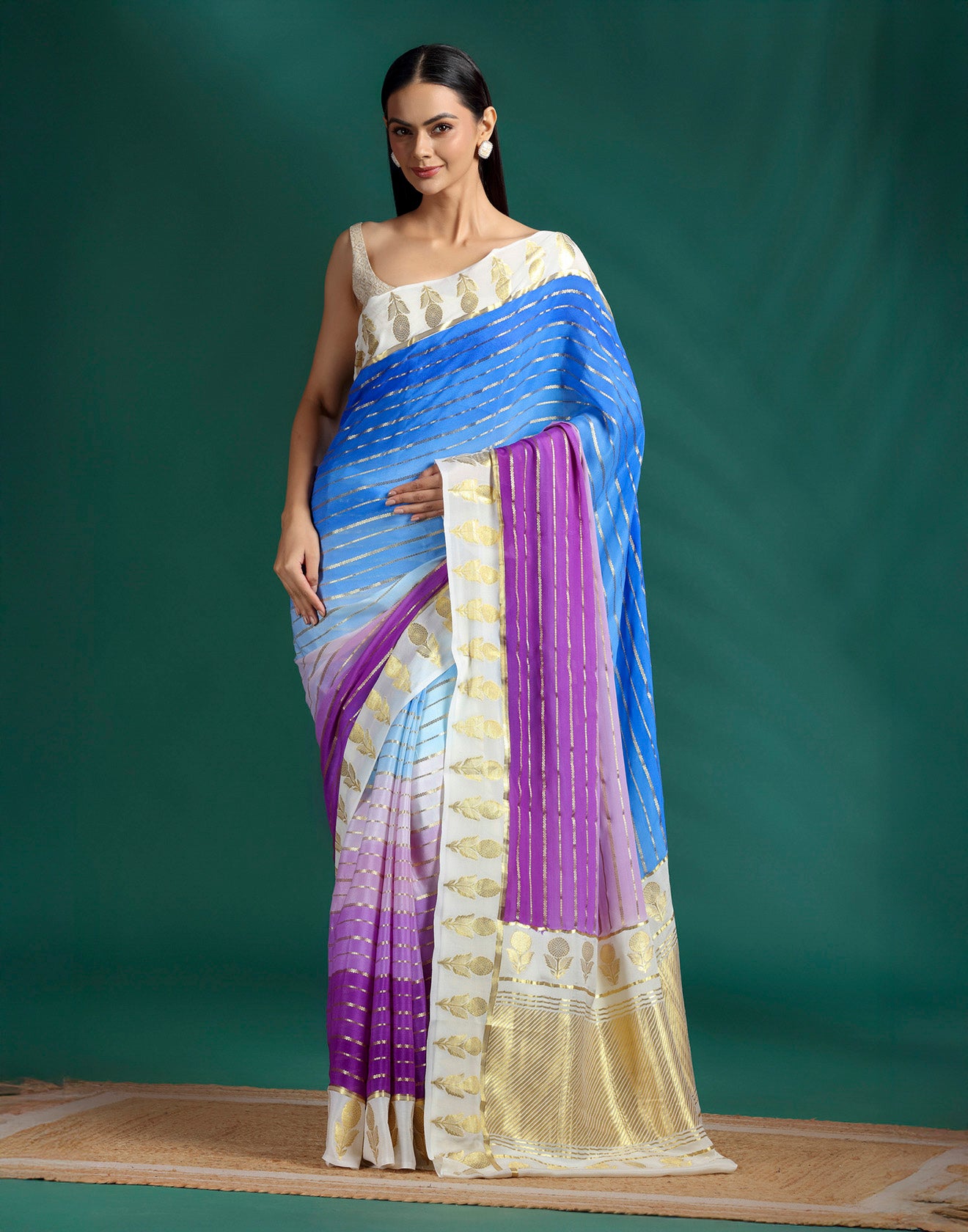 stylish latest designer party wear sarees