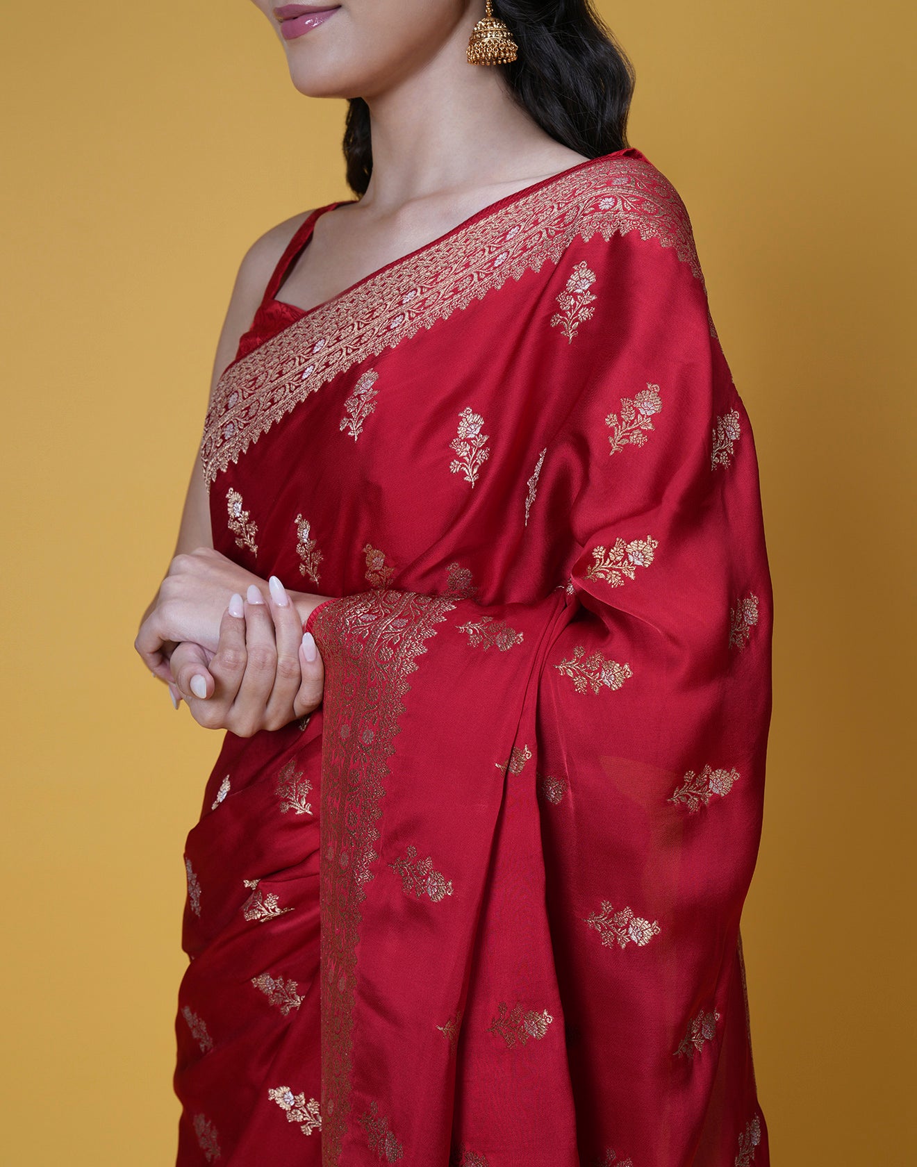 Bridal Hue Silk Saree