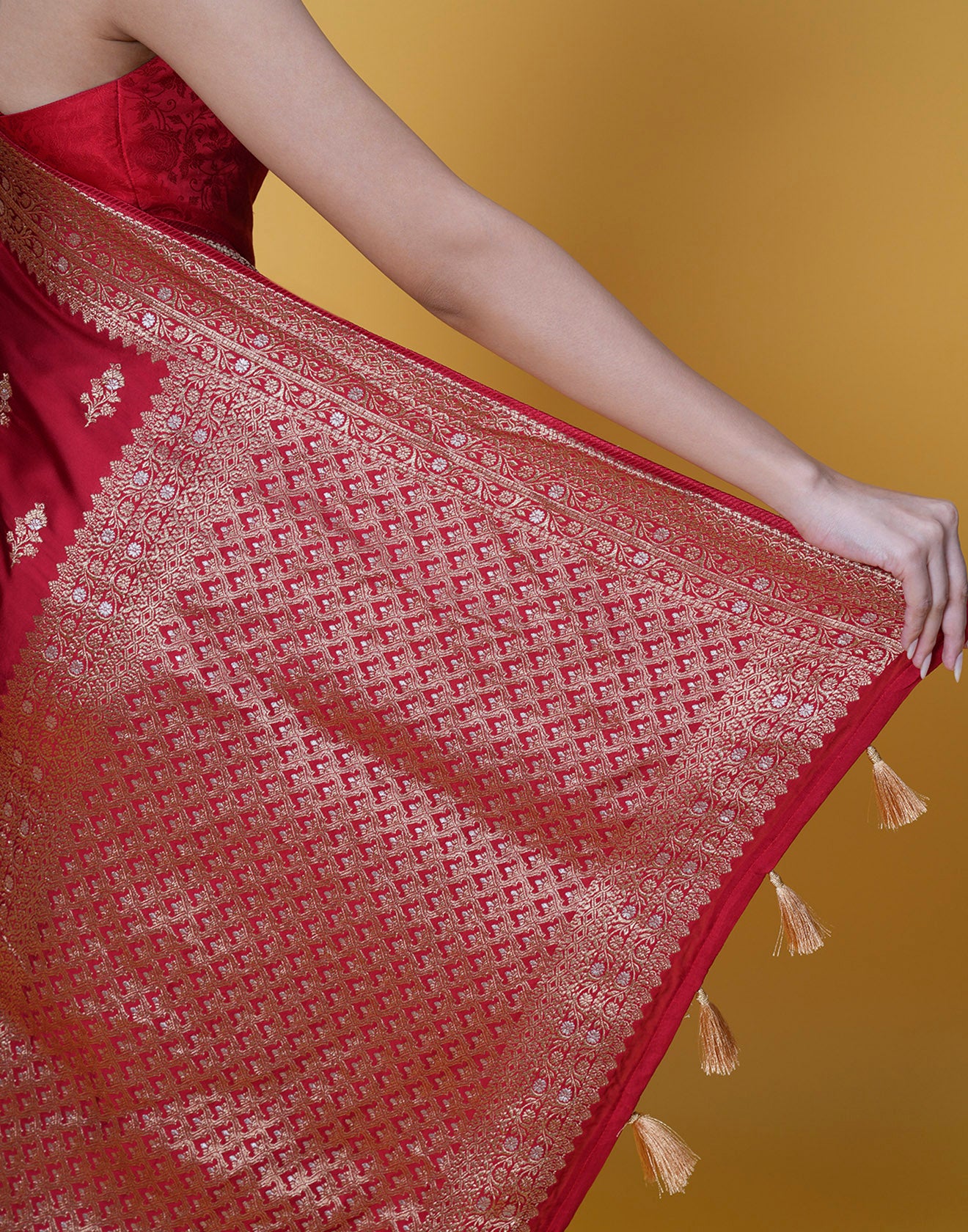 Bridal Hue Silk Saree