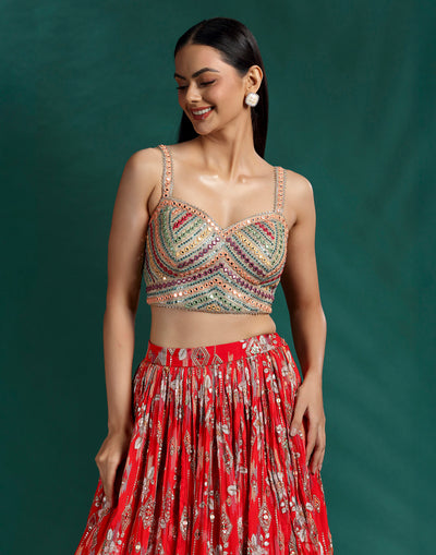 bridesmaid lehenga