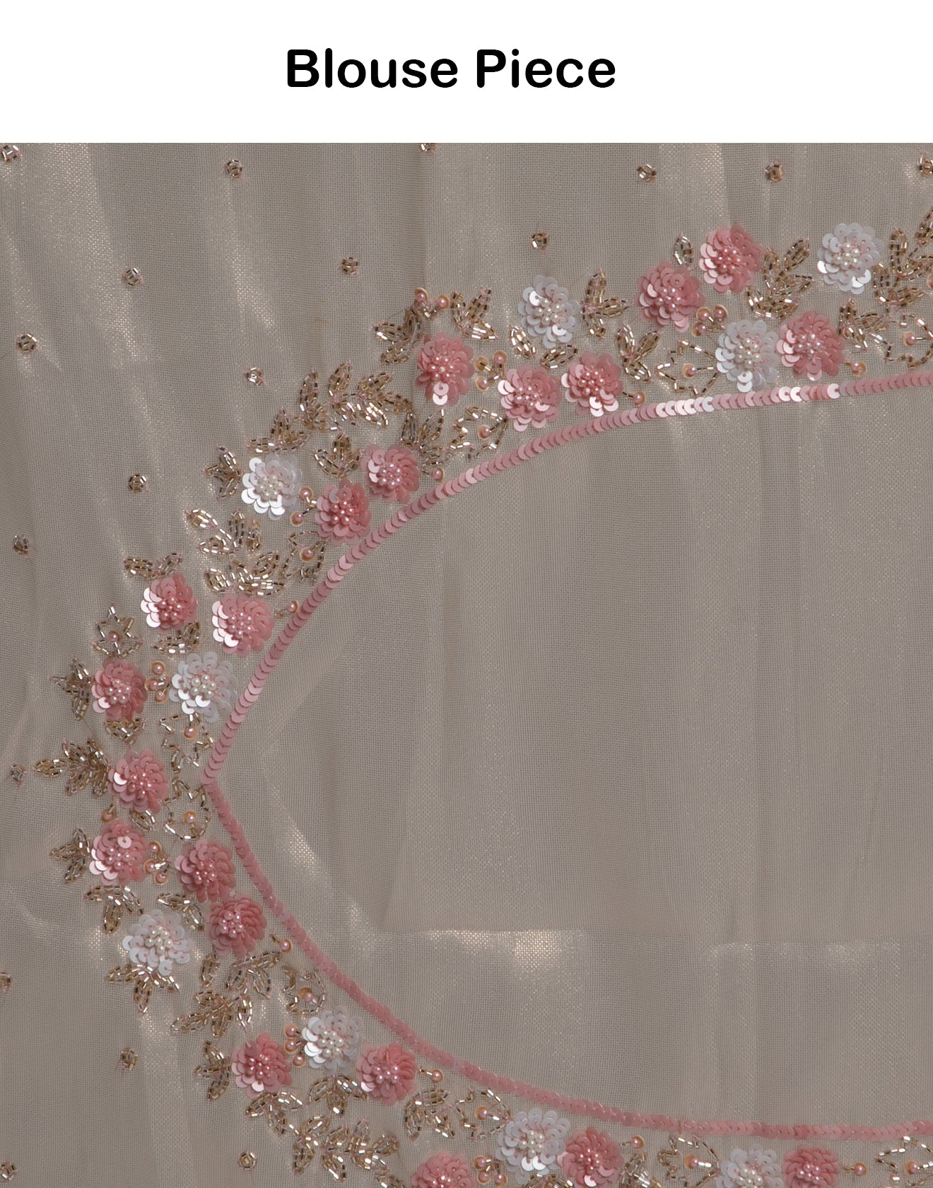 Buy Glazing Golden Tissue Organza Embellished Saree Online