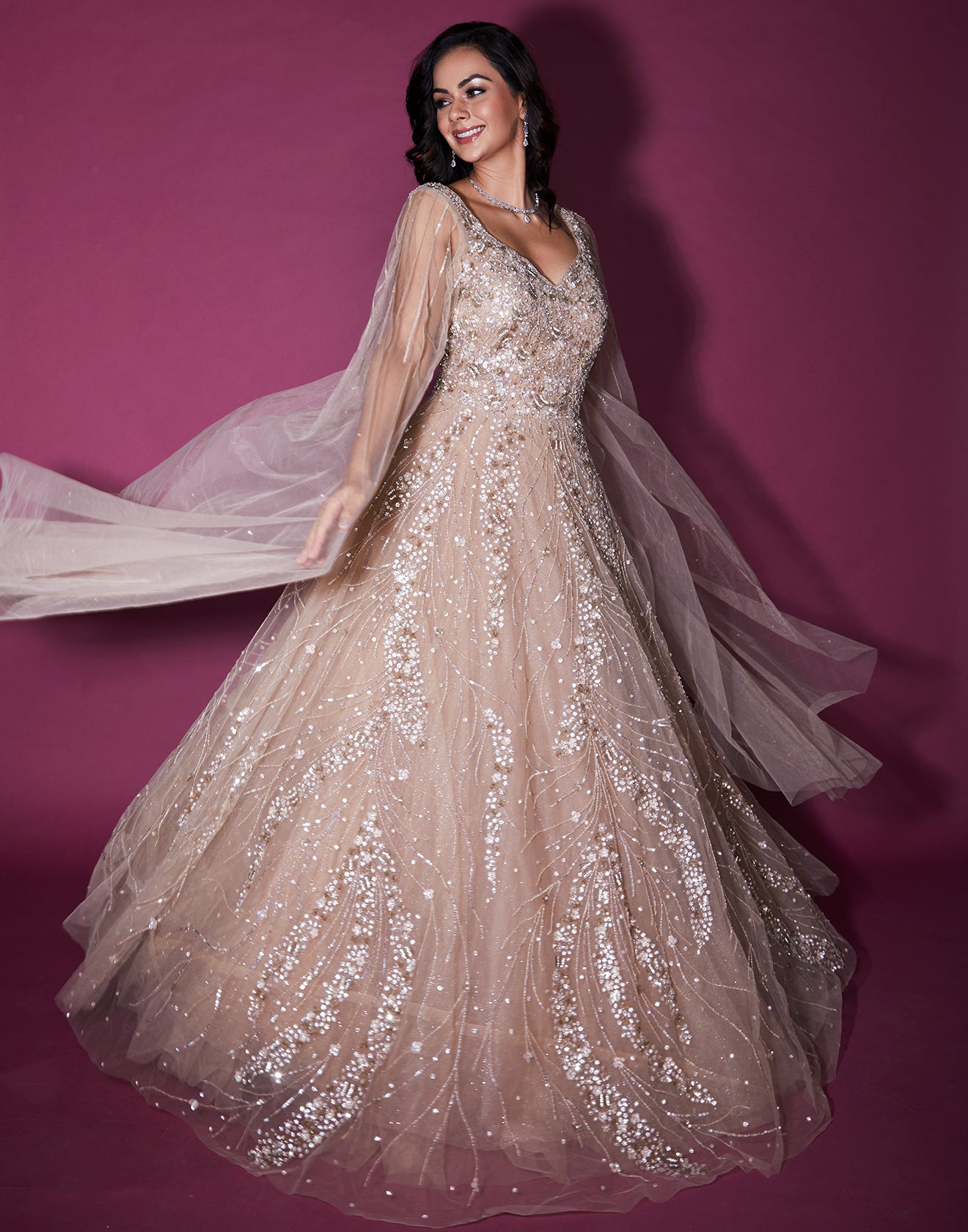 Buy Golden Mirage Embellished Bridal Gown online Roopkala Buy Golden Mirage Embellished Bridal Gown online Roopkala