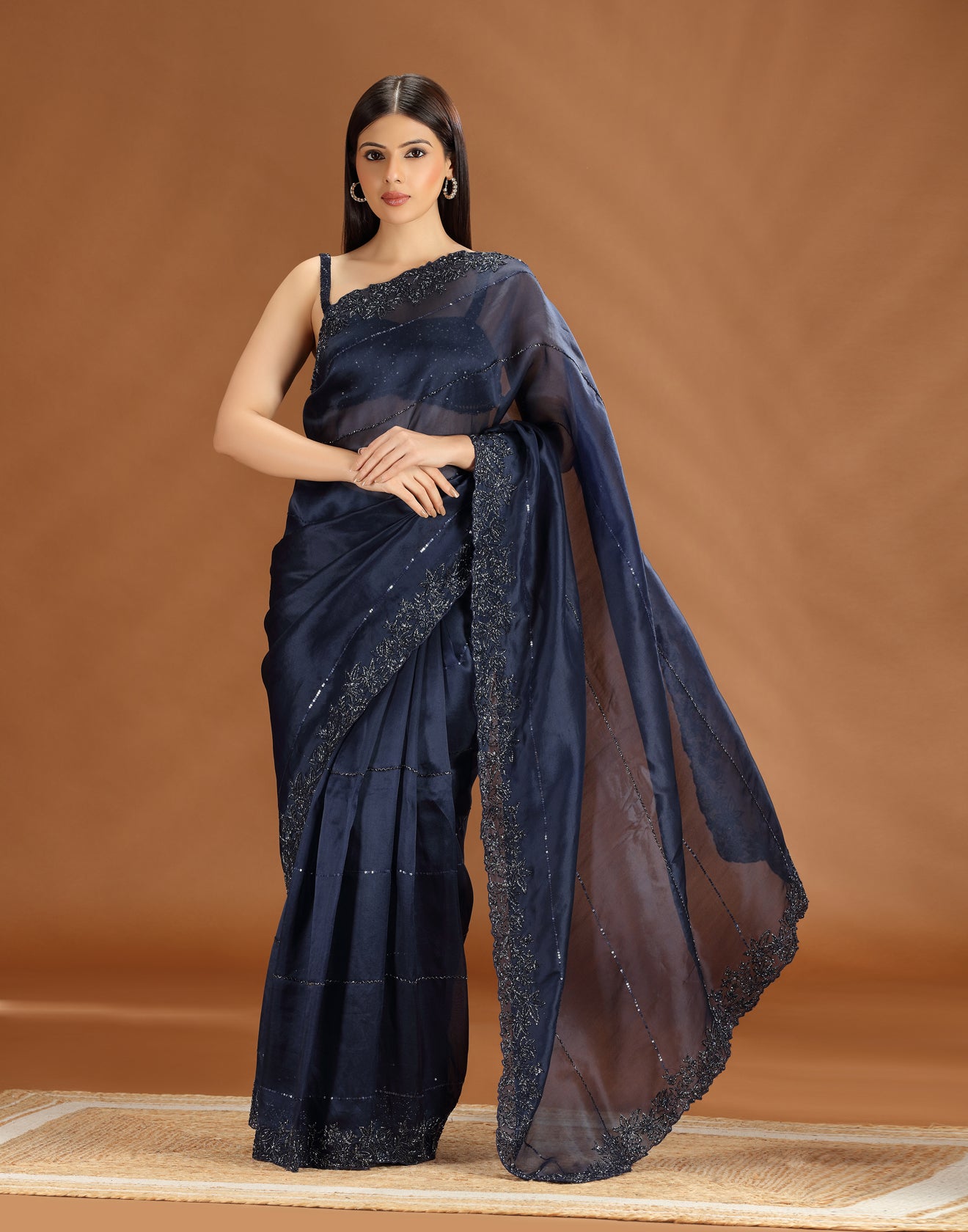 stylish latest designer party wear sarees