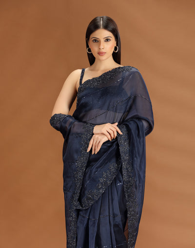 stylish latest designer party wear sarees