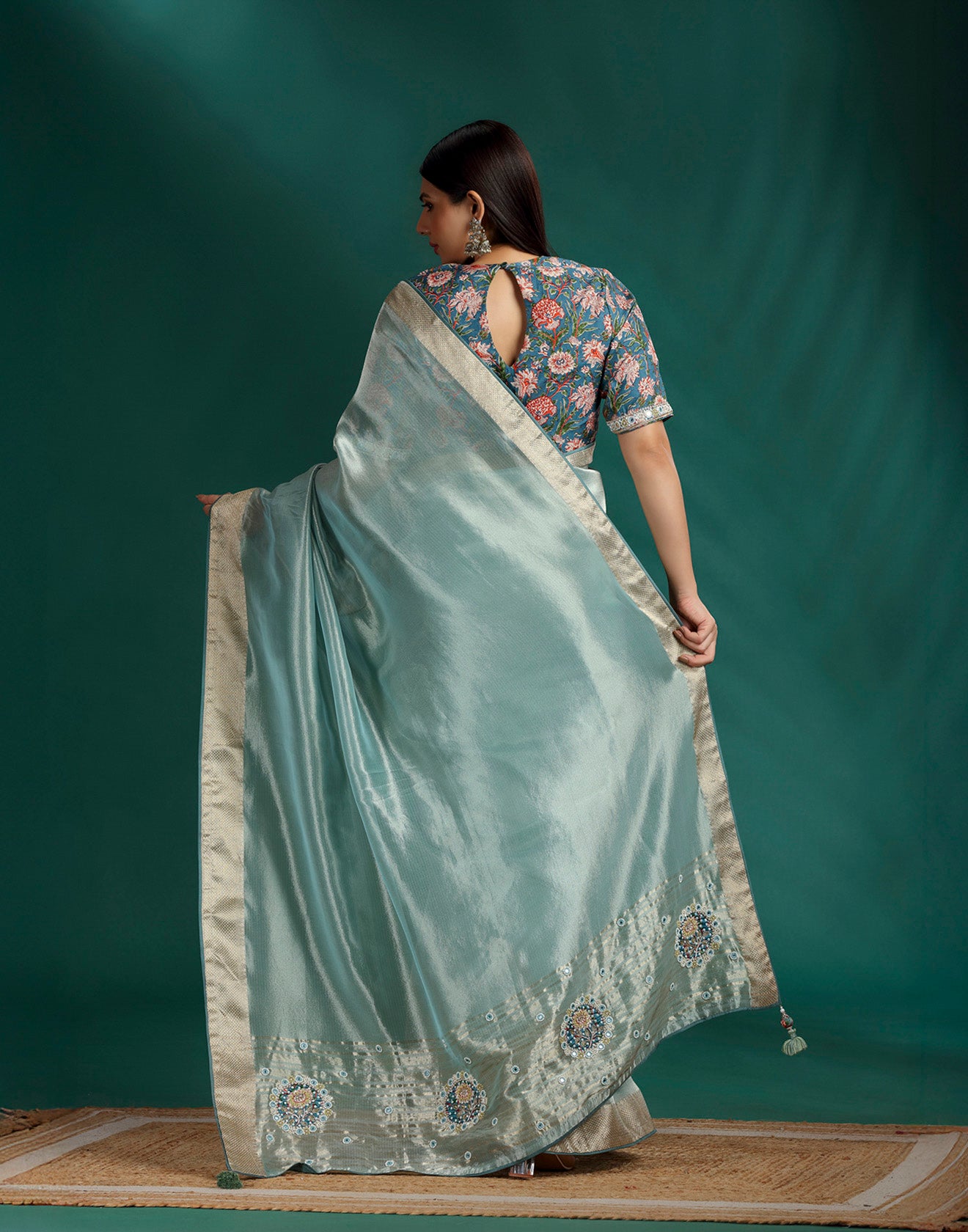 stylish latest designer party wear sarees