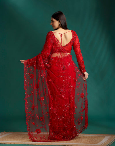 stylish latest designer party wear sarees