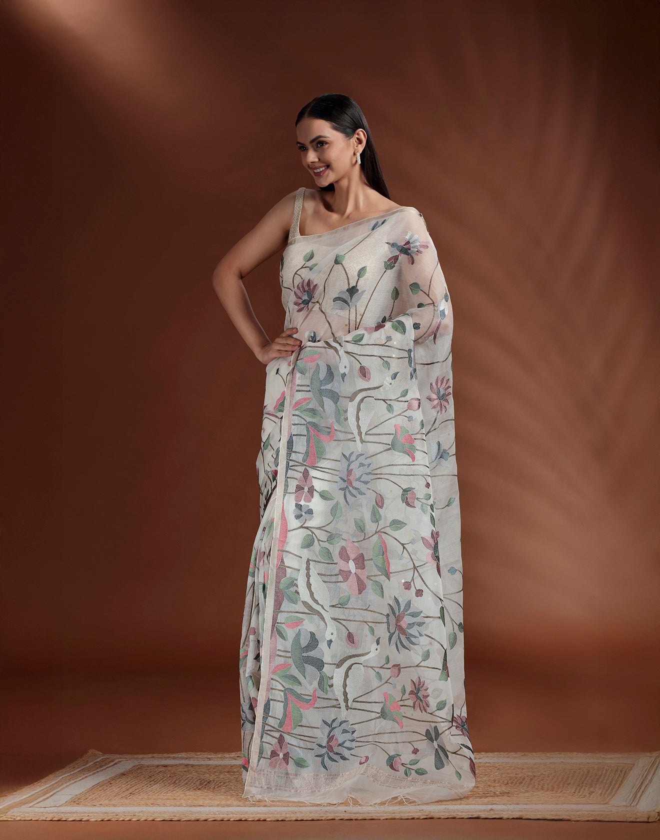 embroidered sarees online
