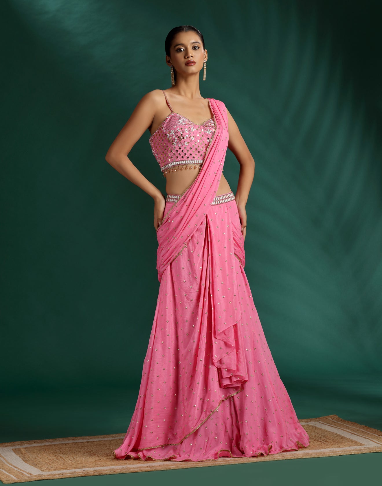 stylish latest designer party wear sarees