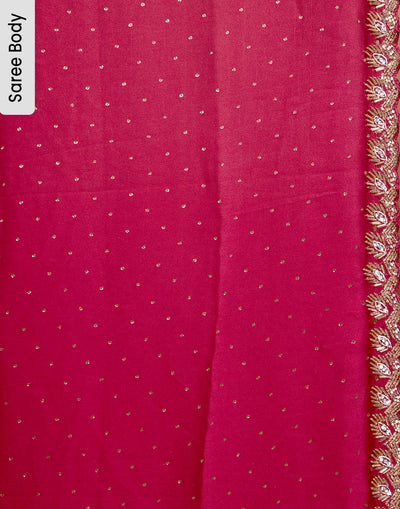 Sangria Ruby Embellished Festive Saree