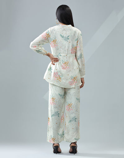 Summer Printed Fusion Co-ord Set