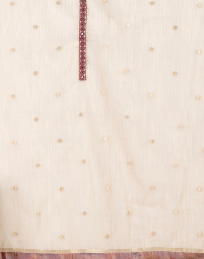 Bloomfield Weave Blended Silk Unstitched Suit Set