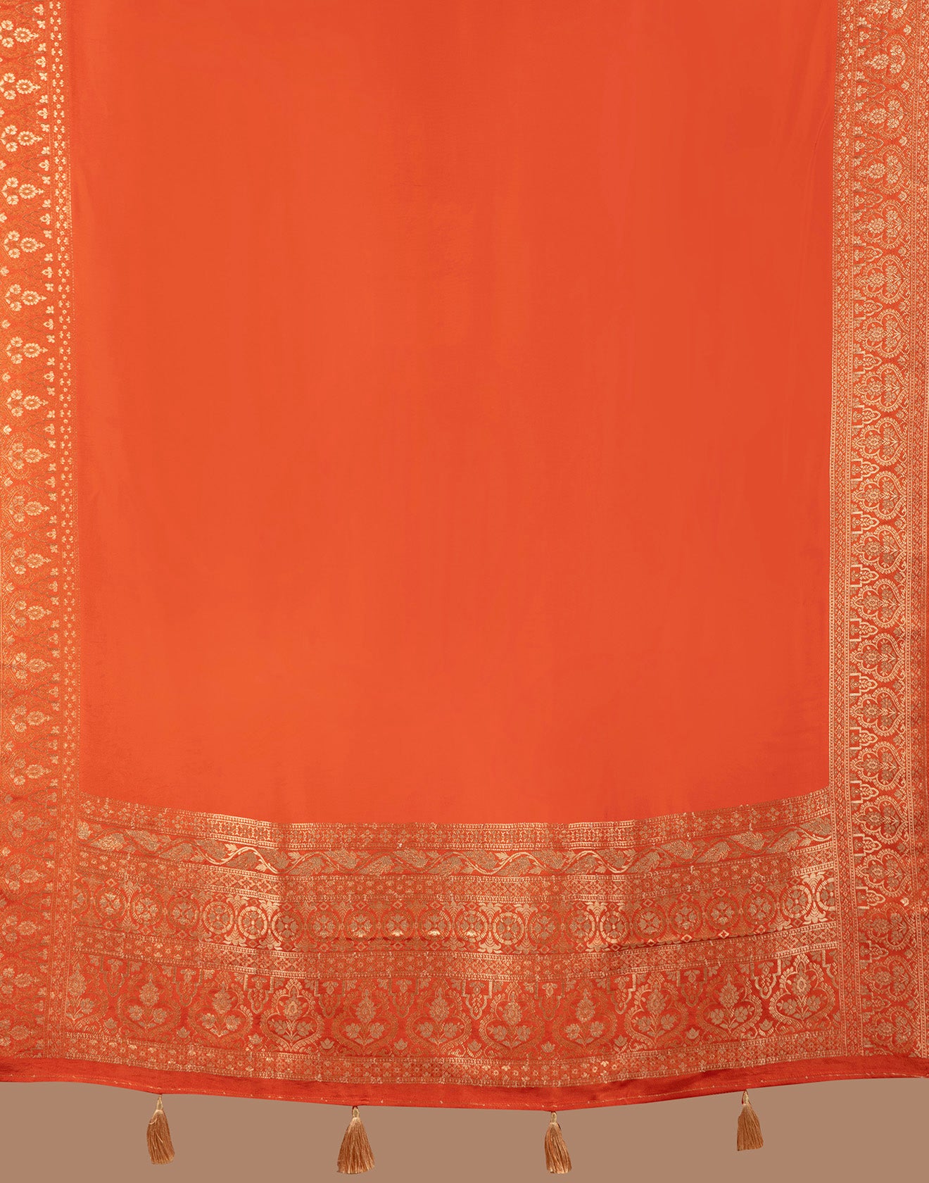 Kesari Banaras Dola Silk Unstitched Suit Set