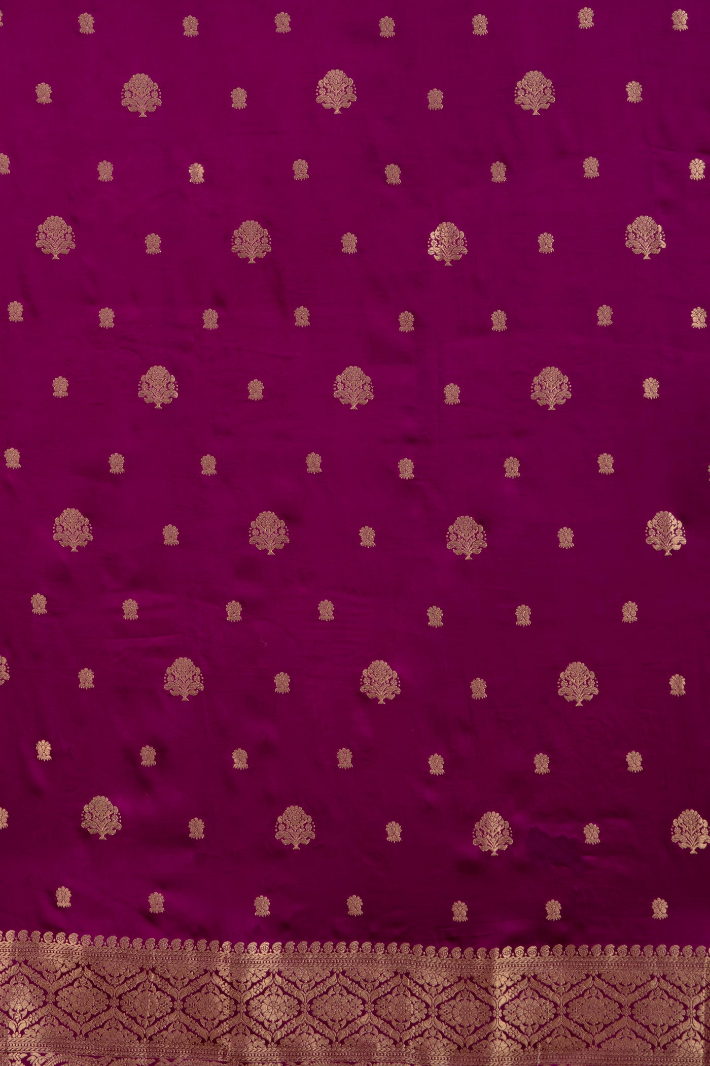 Midnight Periwinkle Crepe Silk Unstitched Suit Set