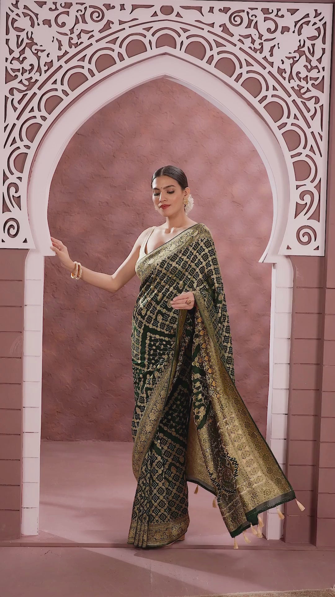 Bandhej Baug Festive Saree