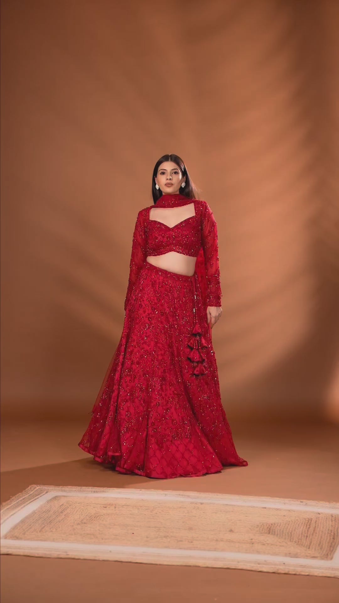 indo western gown