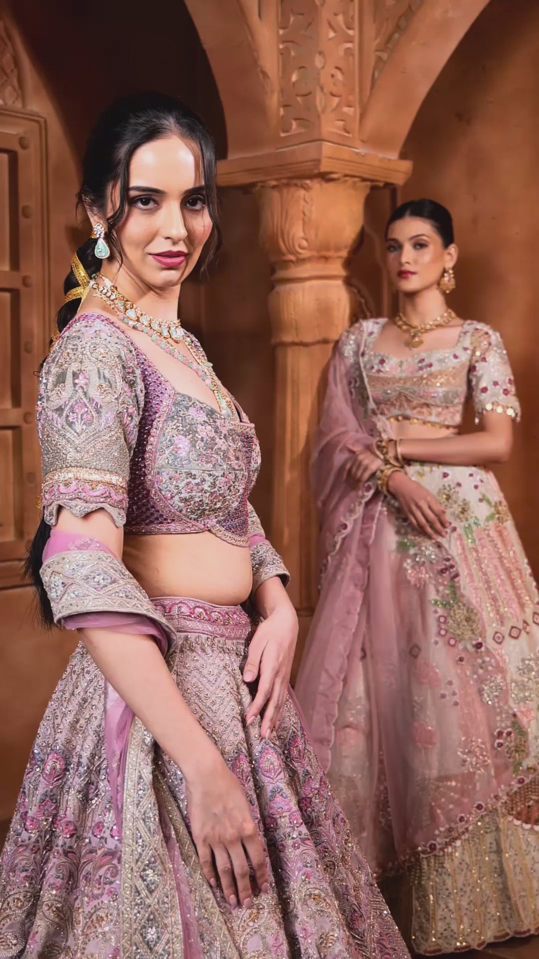 Sorbet Symphony Bridal Lehenga Set