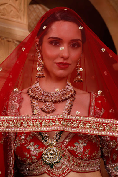 Scarlet Spark Bridal Story Lehenga Set
