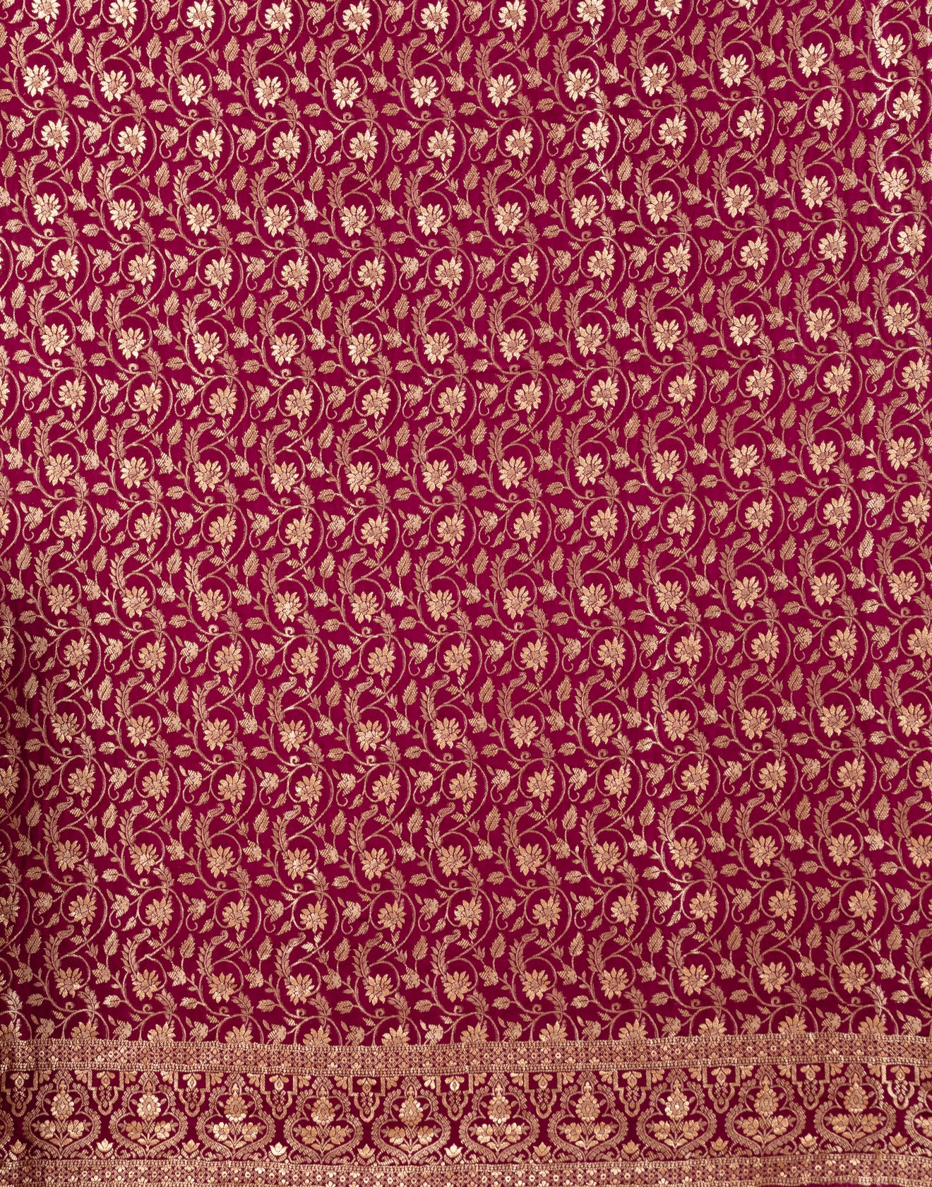 Vibrant Purple Charm Dola Silk Unstitched Suit Set